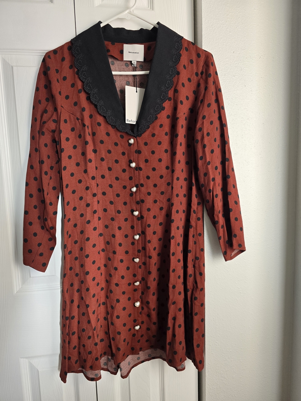 NWT Reformation Galene Mini Dress Size 8